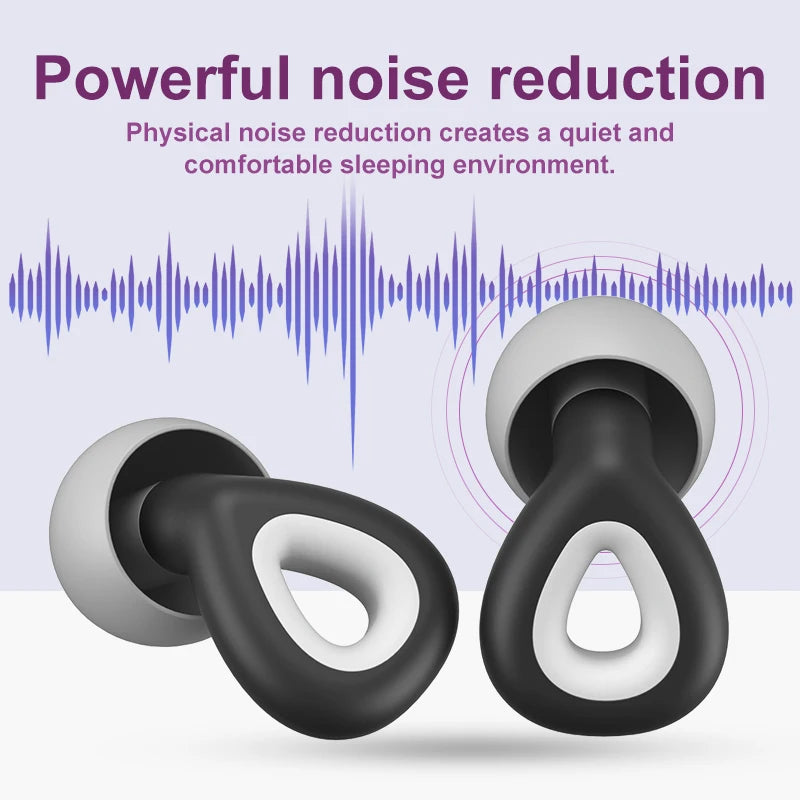 Protetor Auricular para Dormir em Silicone à Prova d'Água