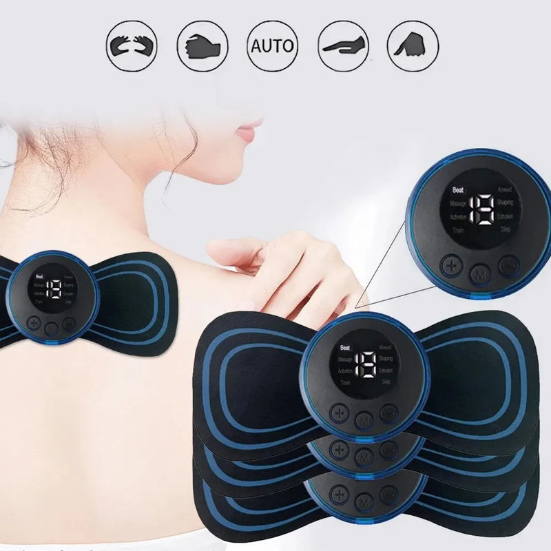 Massageador Elétrico Inteligente para Aliviar Fadiga - Leve 3 Pulseiras Grátis