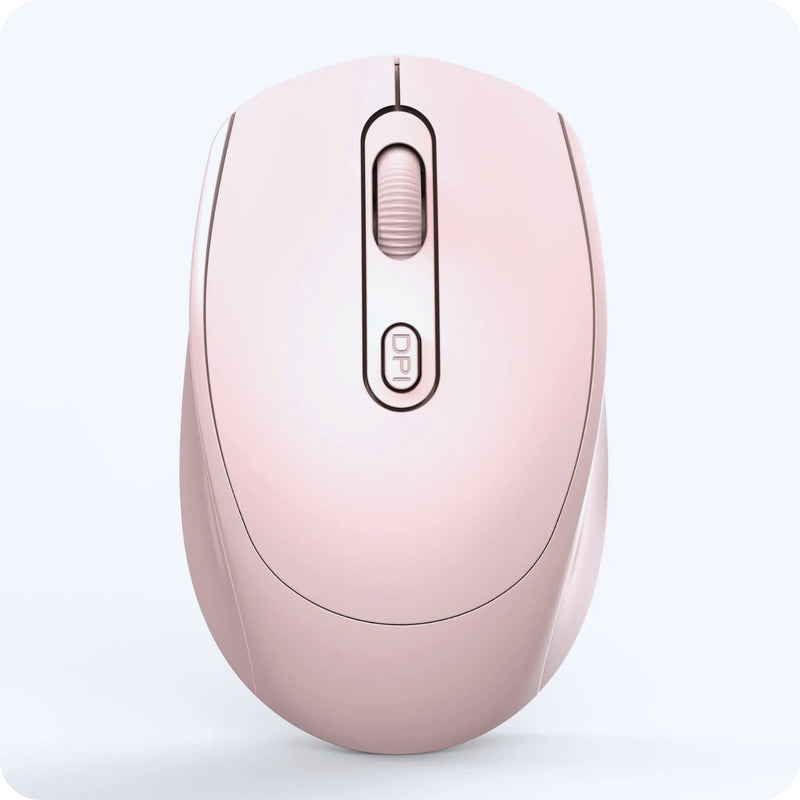 Mouse Bluetooth 2.4G Dual Mode Mute - Silencioso - 5 Cores